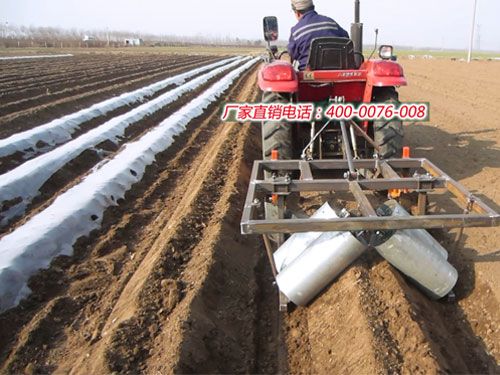 山藥單行起壟機